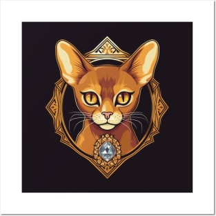 Abyssinian Cat Posters and Art